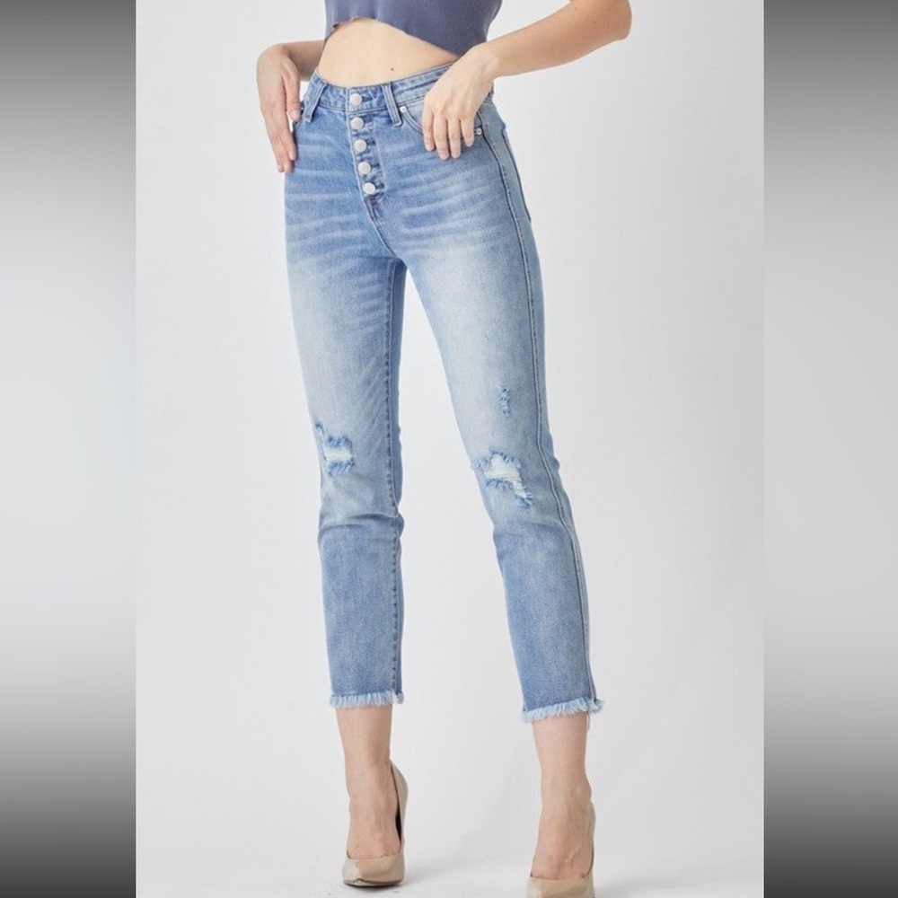 Risen High Rise Jeans Size 9/29